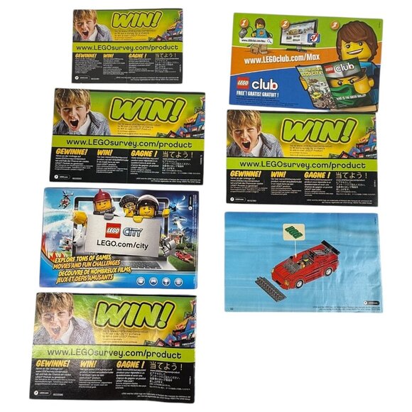 LEGO City Instruction Manuals Lot of 23Mixed Sets Complete & Partial See Detail - Picture 5 of 7